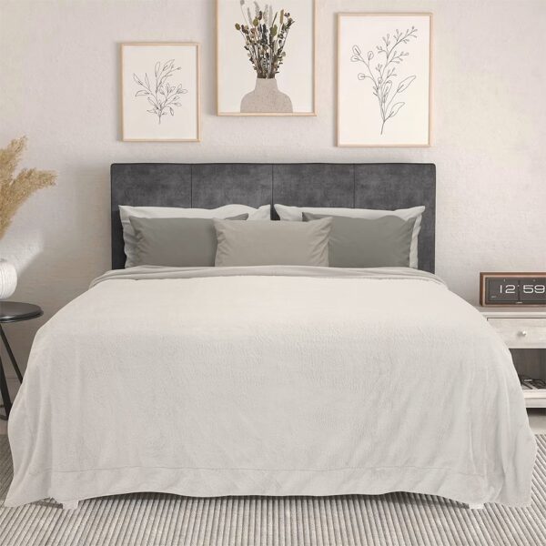 LINO ΚΟΥΒΕΡΤΑ HARE CREAM 200X220 shopinhome shopinhome