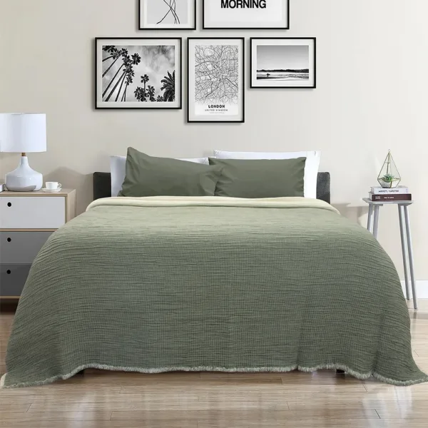 LINO ΚΟΥΒΕΡΤΑ LASY KHAKI 230X240 shopinhome shopinhome