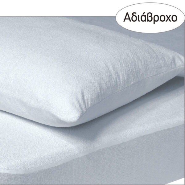 DAS HOME 1089 ΖΕΥΓΟΣ ΜΑΞΙΛΑΡΟΘΗΚΕΣ 50Χ70 ΑΔΙΑΒΡΟΧΕΣ WHITE shopinhome shopinhome