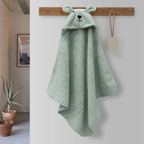 LINO ΚΑΠΑ LOVEBEAR MINT 75X75 shopinhome shopinhome