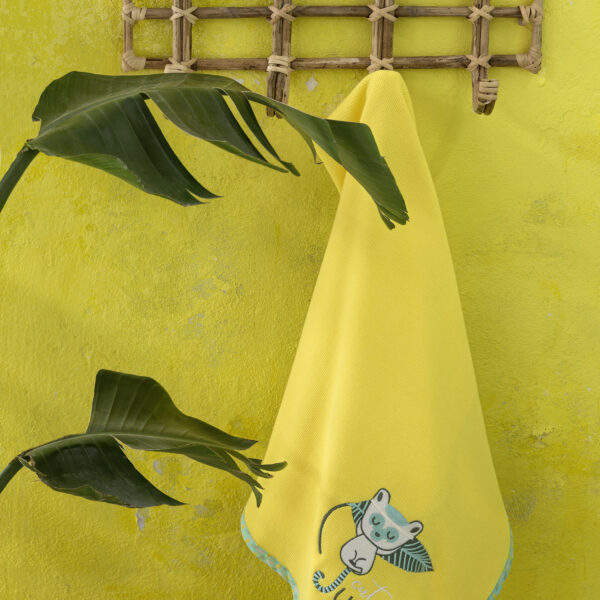 NIMA Bebe Κουβέρτα Πικέ 110×140 – Akunga Κίτρινο shopinhome shopinhome