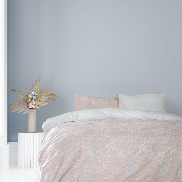 Kocoon Home Κουβερλί Μονό – Arbor Pink Ροζ, Γκρι   160×240 shopinhome shopinhome