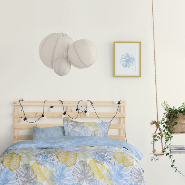 Kocoon Home Κουβερλί Μονό – Mostera Blue Μπλε   160×240 shopinhome shopinhome