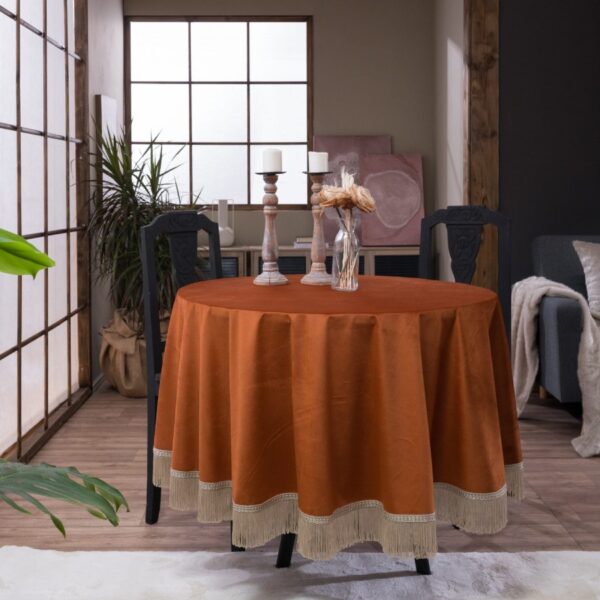 Ροτόντα Velvet 05 – Φ180cm με κρόσι shopinhome shopinhome