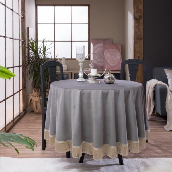 Ροτόντα Velvet 11 – Φ180cm με κρόσι shopinhome shopinhome