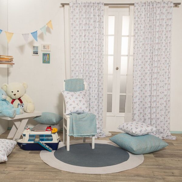 Κουρτίνα (Έτοιμη Ραμμένη) Oliver – 140x260cm shopinhome shopinhome