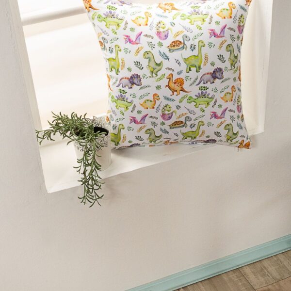 Μαξιλαροθήκη Dino – 65x65cm δαπέδου με γέμιση shopinhome shopinhome
