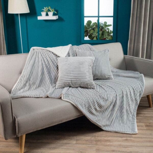 Μαξιλαροθήκη Pop Stripe 11 – 45x45cm με γέμιση shopinhome shopinhome