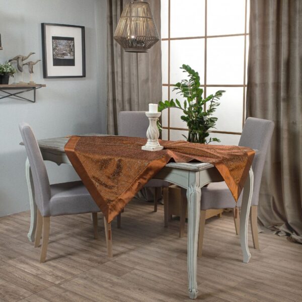 Τραπεζοκαρέ J9288 – 135x135cm shopinhome shopinhome