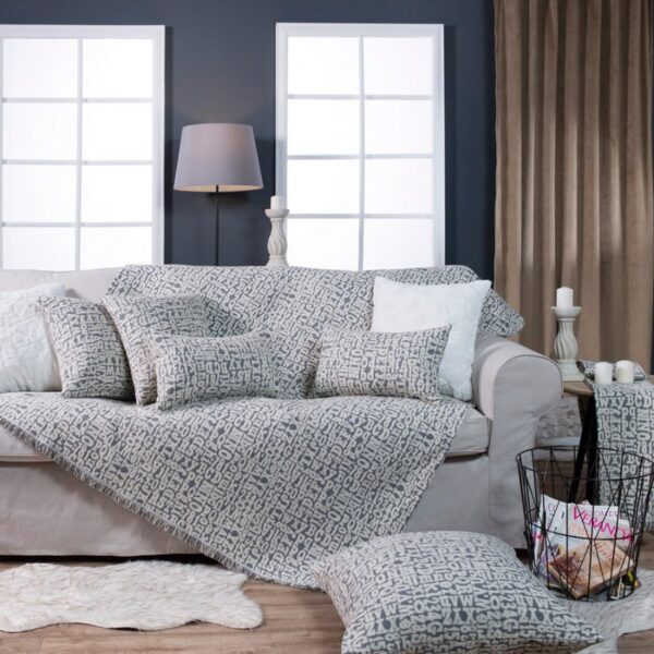 Διακοσμιτικό Ριχτάρι Letters 11 – Μονοθέσιο 180x150cm shopinhome shopinhome