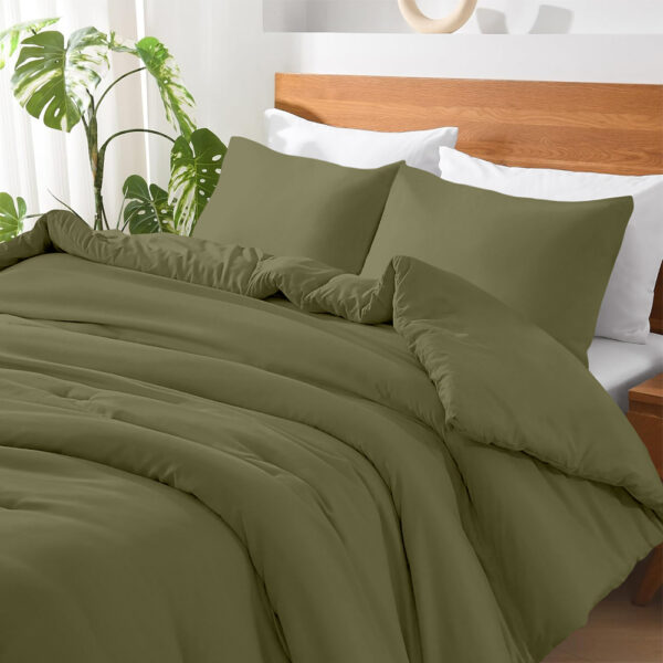 LINO ΣΕΝΤΟΝΙ BASICO KHAKI 160X200+30 shopinhome shopinhome