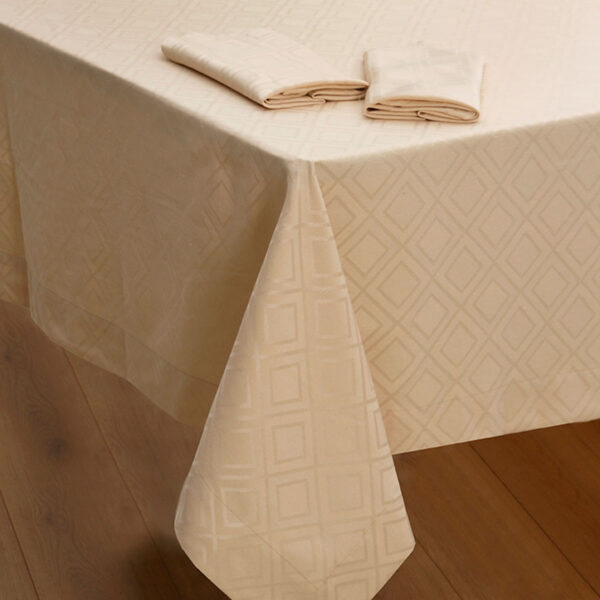 Τραπεζομάντηλο & 12 πετσέτες φαγητού 1622 160×220 shopinhome shopinhome