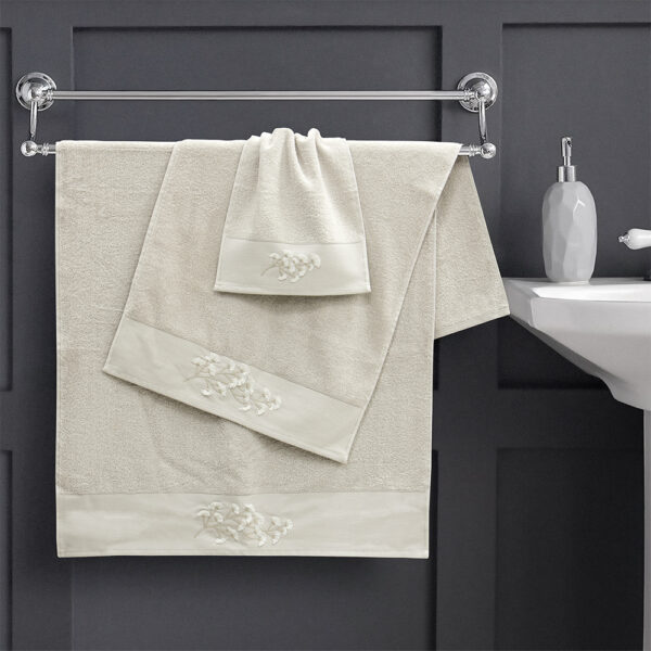 LINO ΣΕΤ ΠΕΤΣΕΤΕΣ BLOM GREY 3ΤΜΧ shopinhome shopinhome