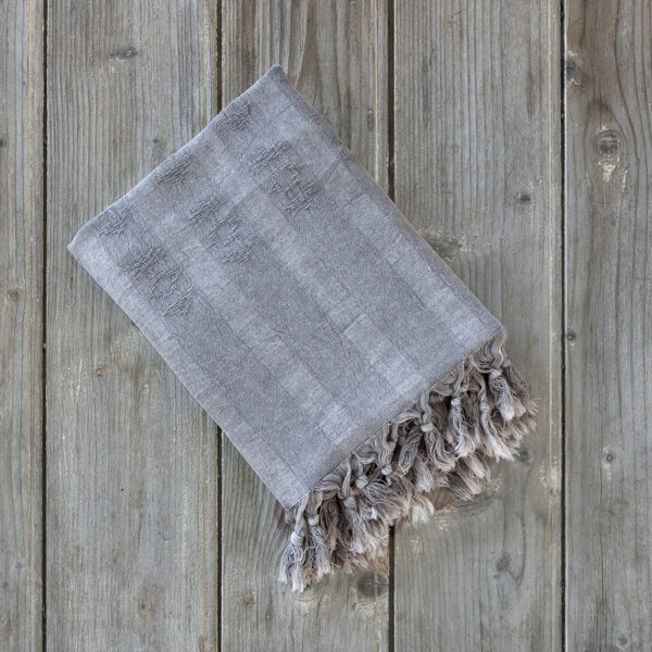 Nima Home Πετσέτα/Παρεό 95×150 – Argos Light Gray Γκρι shopinhome shopinhome