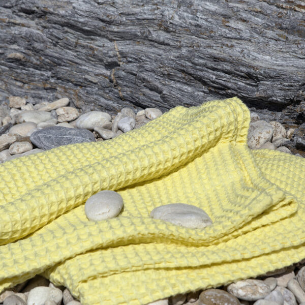 Nima Home Πετσέτα/Παρεό 90×160 Shore – Yellow Κίτρινο shopinhome shopinhome