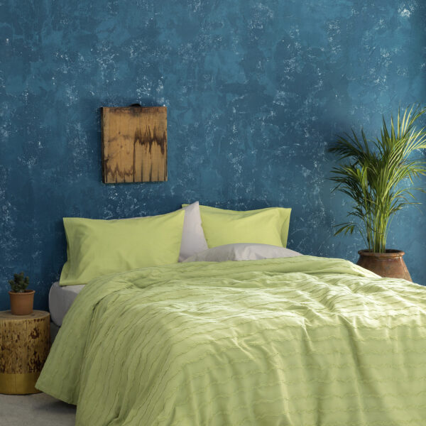Nima Home Κουβέρτα 230×250 – Oleada Green Πράσινο shopinhome shopinhome