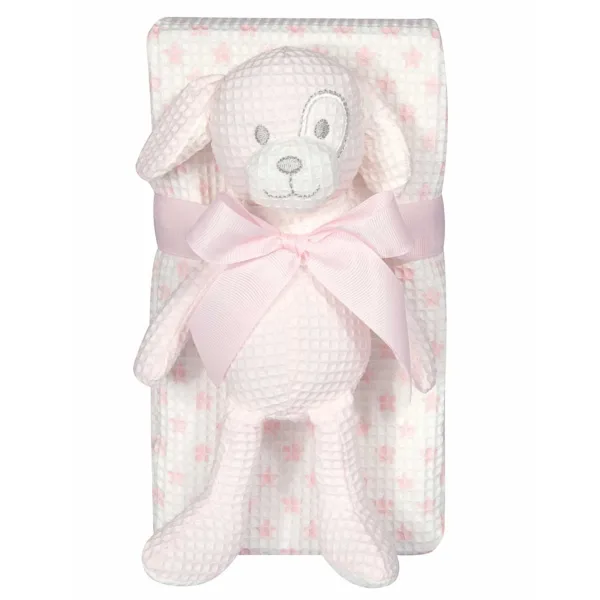 GREENWICH POLO CLUB ΚΟΥΒΕΡΤΑ ΠΙΚΕ 75X100 ΒΑΒΥ ESSENTIAL 8857 PINK, WHITE shopinhome shopinhome