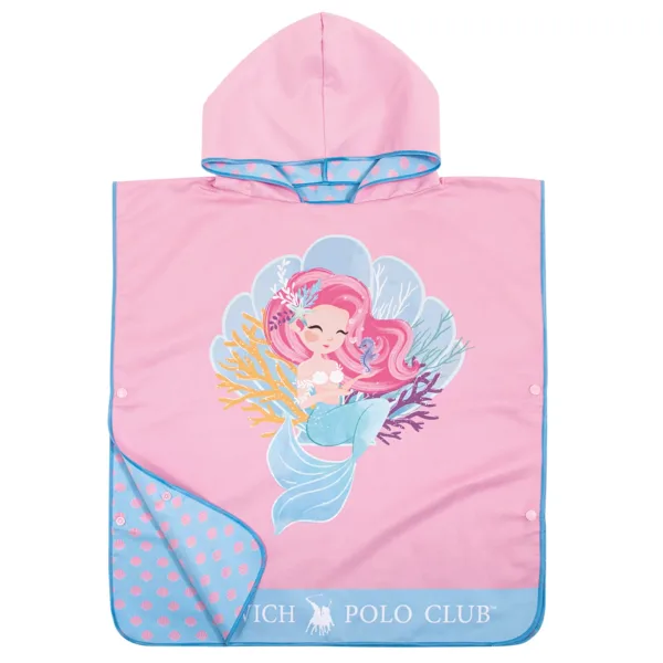 GREENWICH POLO CLUB JUNIOR ΠΟΝΤΣΟ ΘΑΛΑΣΣΗΣ 50Χ115 4041 PINK shopinhome shopinhome