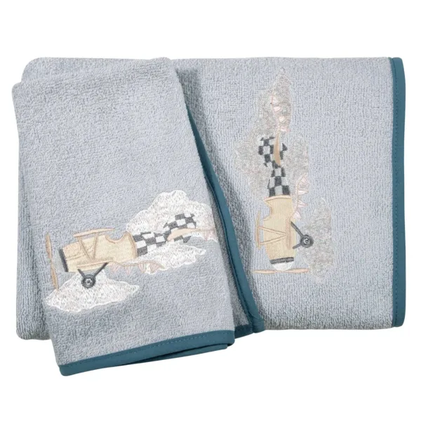 GREENWICH POLO CLUB ΣΕΤ ΠΕΤΣΕΤΕΣ ΒΑΒΥ ESSENTIAL 8852 BLUE, GREY shopinhome shopinhome