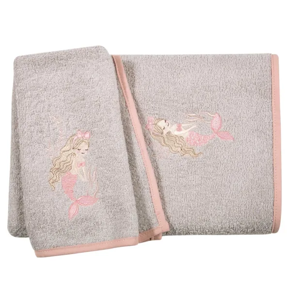 GREENWICH POLO CLUB ΣΕΤ ΠΕΤΣΕΤΕΣ ΒΑΒΥ ESSENTIAL 8853 GREY, PINK shopinhome shopinhome