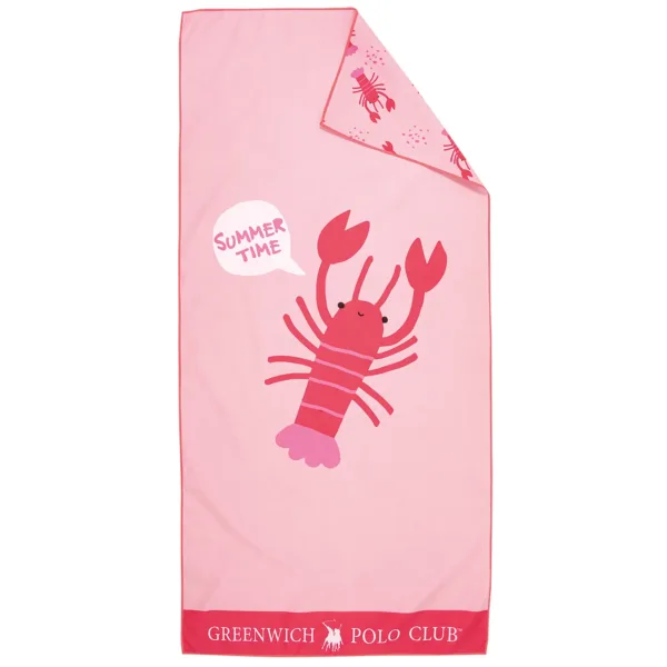GREENWICH POLO CLUB JUNIOR ΠΕΤΣΕΤΑ ΘΑΛΑΣΣΗΣ 70Χ140 4040 PINK shopinhome shopinhome
