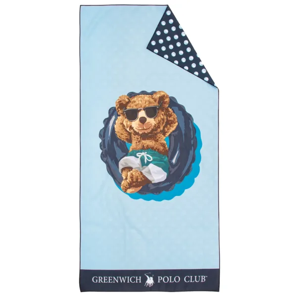 GREENWICH POLO CLUB JUNIOR ΠΕΤΣΕΤΑ ΘΑΛΑΣΣΗΣ 70Χ140 4043 BLUE shopinhome shopinhome