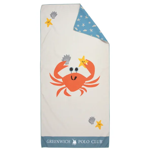 GREENWICH POLO CLUB JUNIOR ΠΕΤΣΕΤΑ ΘΑΛΑΣΣΗΣ 70Χ140 4080 BLUE, GREY shopinhome shopinhome