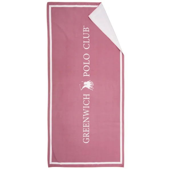 GREENWICH POLO CLUB ΠΕΤΣΕΤΑ ΘΑΛΑΣΣΗΣ 80Χ170 4030 BEIGE, DARK ROSE shopinhome shopinhome