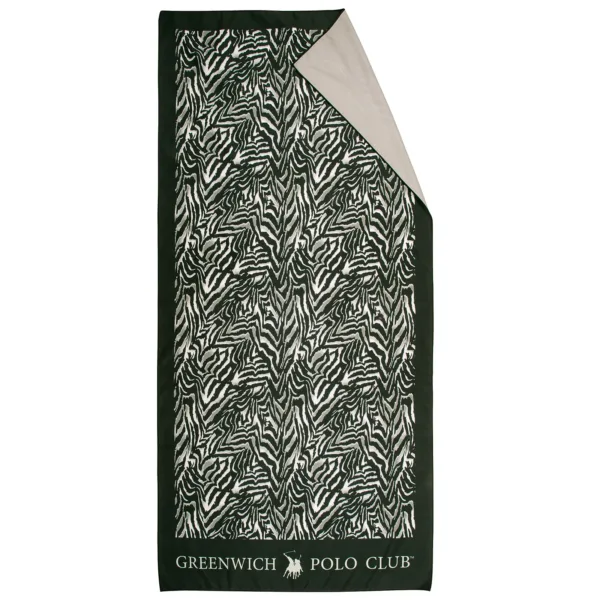 GREENWICH POLO CLUB ΠΕΤΣΕΤΑ ΘΑΛΑΣΣΗΣ 80Χ170 ESSENTIAL 4038 BLACK, TAUPE shopinhome shopinhome