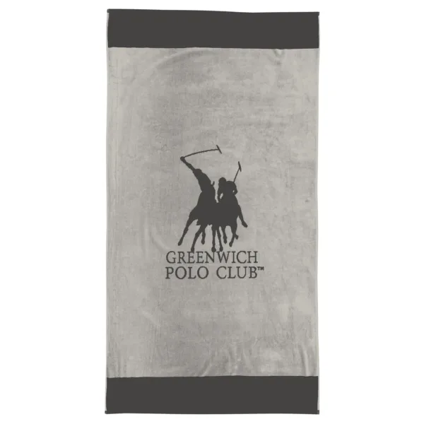 GREENWICH POLO CLUB ΠΕΤΣΕΤΑ ΘΑΛΑΣΣΗΣ 90Χ170 4045 GREY BEACHWEAR shopinhome