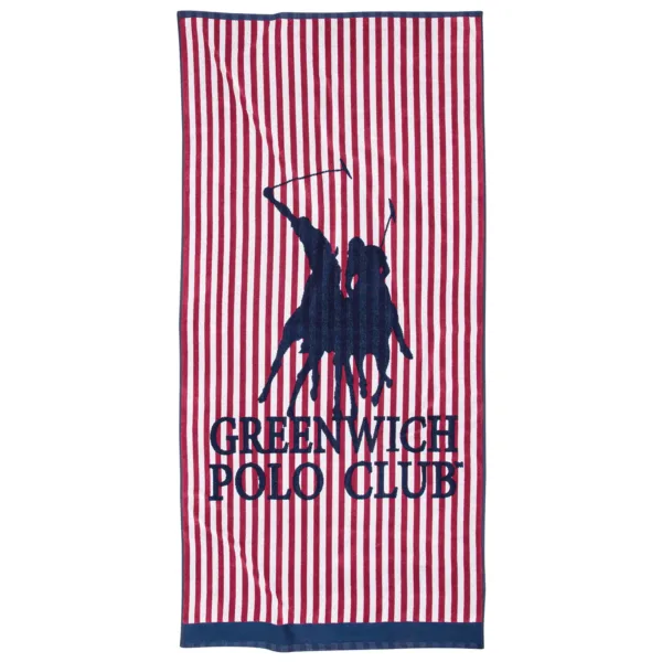 GREENWICH POLO CLUB ΠΕΤΣΕΤΑ ΘΑΛΑΣΣΗΣ 90Χ180 4009 BLUE, GREY, RED BEACHWEAR shopinhome