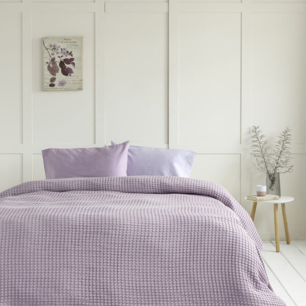 Nima Home Κουβέρτα 160×240 Comfy – Warm Lilac Λιλά shopinhome shopinhome