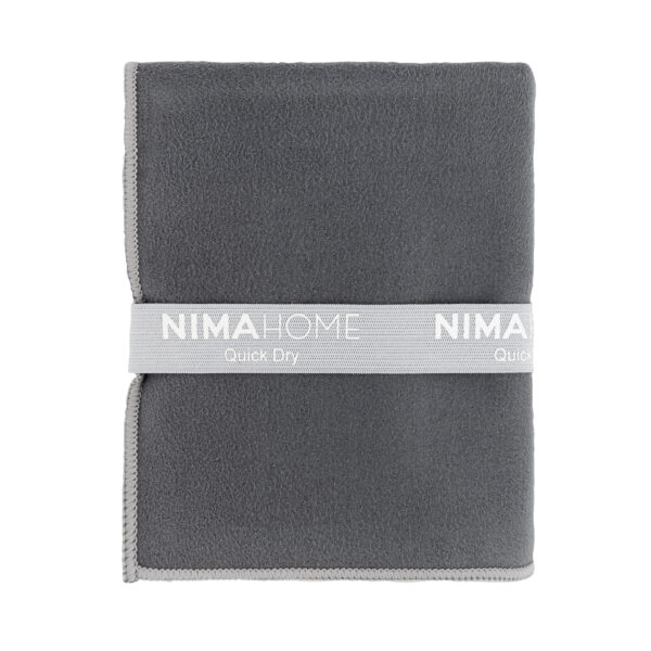 Nima Home Πετσέτα Γυμναστηρίου 50×90 – Riva Dark Gray Γκρι shopinhome shopinhome