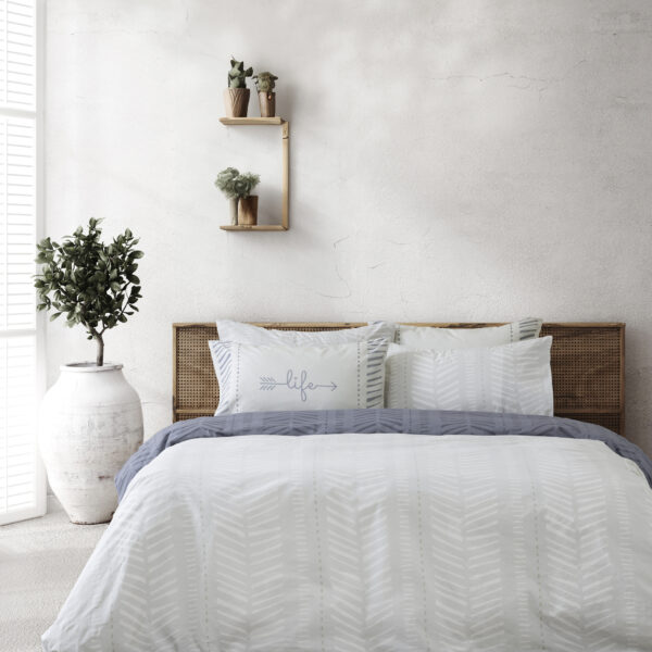 Nima Home Κουβερλί Μονό – Leklair Μπεζ, Γκρι   160×240 shopinhome shopinhome