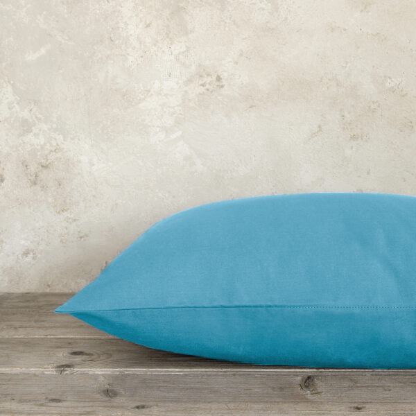 Nima Home Μαξιλαροθήκες Unicolors – Petrol Blue Πετρόλ shopinhome shopinhome
