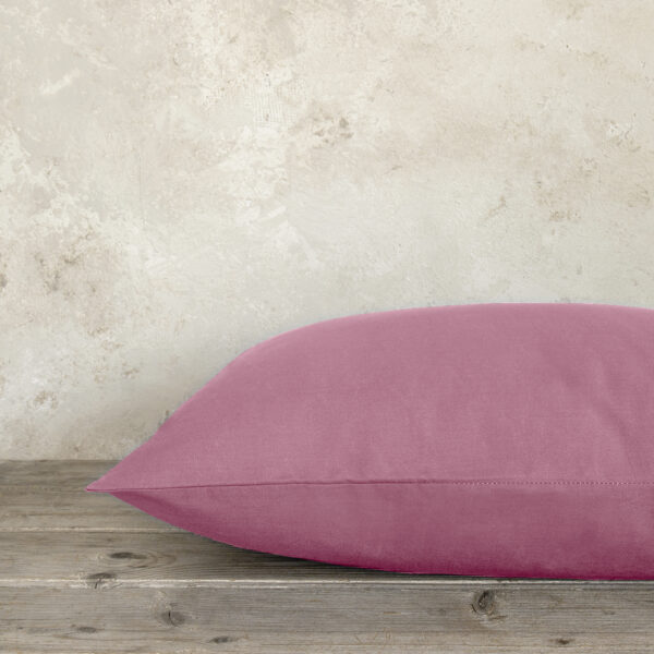 Nima Home Μαξιλαροθήκες Unicolors – Apple Pink Σάπιο μήλο shopinhome shopinhome