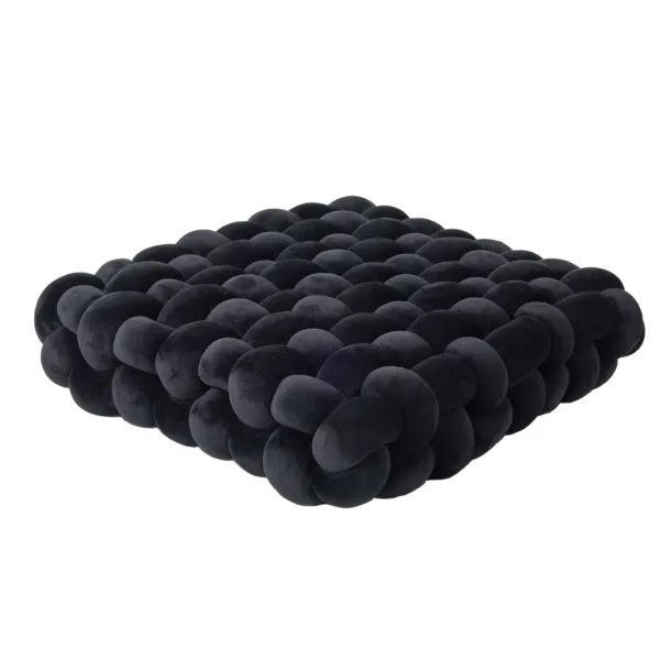 DAS HOME ΔΙΑΚΟΣΜΗΤΙΚΟ ΜΑΞΙΛΑΡΙ 40X40 2281 BLACK shopinhome shopinhome