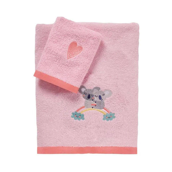 DAS BABY ΣΕΤ ΠΕΤΣΕΤΕΣ 2 ΤΕΜΑΧΙΩΝ ΚΕΝΤΗΤΕΣ FUN 4934 PINK shopinhome shopinhome