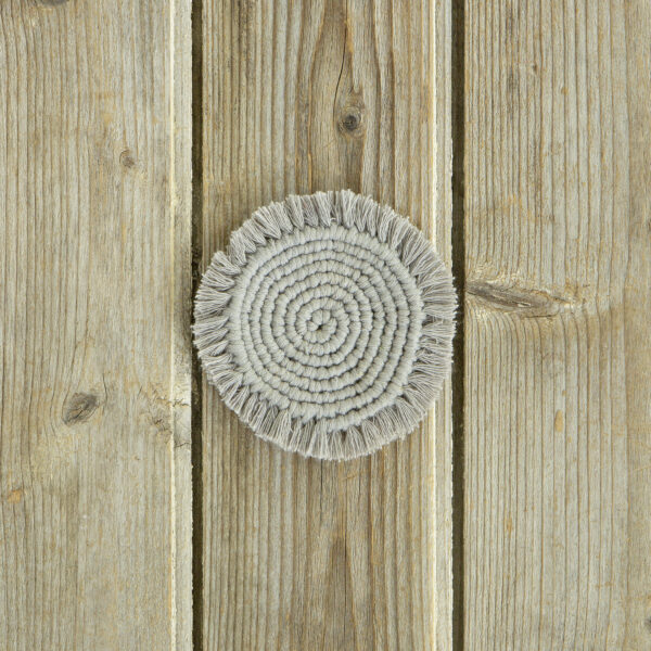 Nima Home Σετ Σουβέρ 4 x 10×10 – Florian Gray Γκρι shopinhome shopinhome