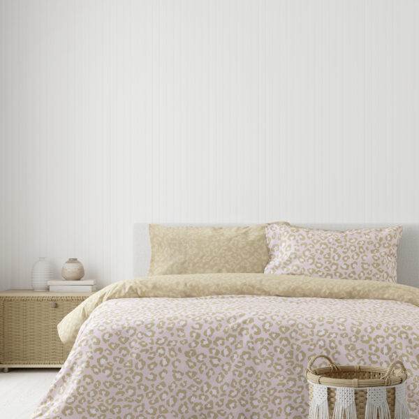 Kocoon Home Σετ Σεντόνια Μονά – Wildcat    (2 x 160×270   52×72) shopinhome shopinhome