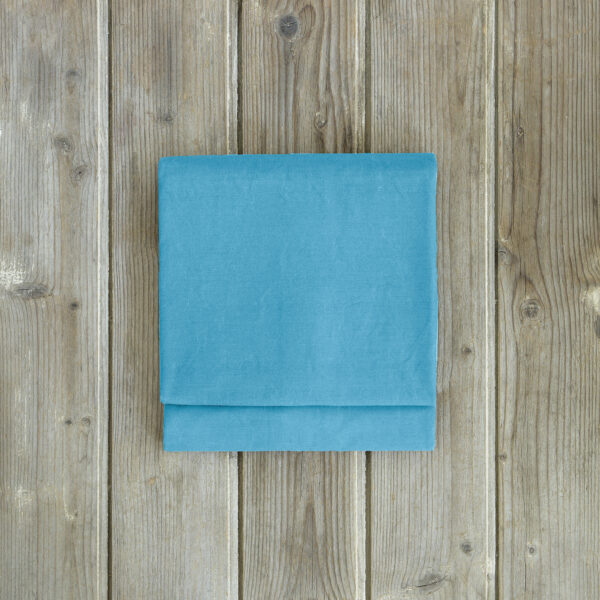 Nima Home Σεντόνι Ημίδιπλο Unicolors – Petrol Blue Πετρόλ   180×260 shopinhome shopinhome