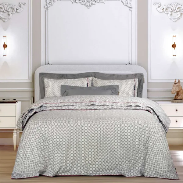 GREENWICH POLO CLUB ΣΕΤ ΣΕΝΤΟΝΙΑ ΥΠΕΡΔΙΠΛΑ ESSENTIAL 2267 BEIGE, GREY shopinhome shopinhome