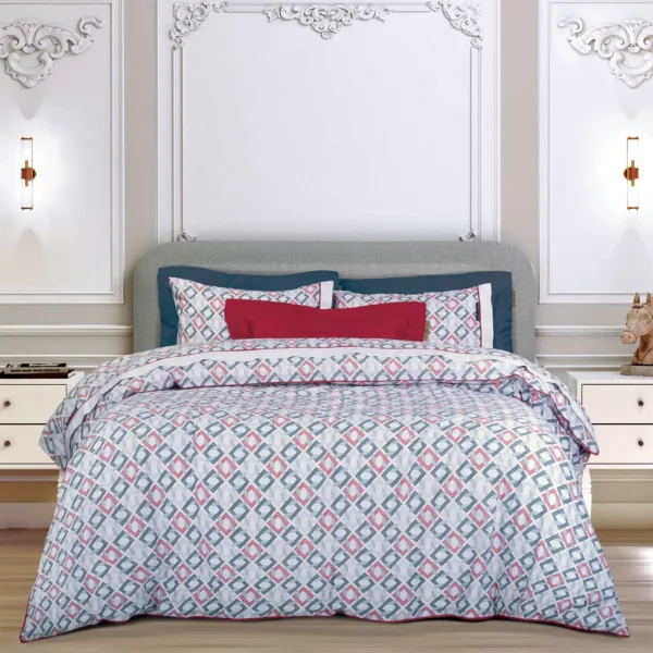 GREENWICH POLO CLUB ΣΕΤ ΣΕΝΤΟΝΙΑ KING ESSENTIAL 2269 BLUE, RED shopinhome shopinhome