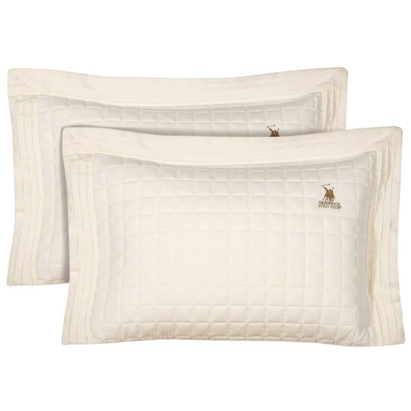 GREENWICH POLO CLUB ΖΕΥΓΟΣ ΜΑΞΙΛΑΡΟΘΗΚΕΣ CLASSIC 2355 ECRU shopinhome shopinhome