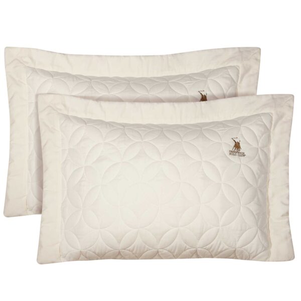 GREENWICH POLO CLUB ΖΕΥΓΟΣ ΜΑΞΙΛΑΡΟΘΗΚΕΣ CLASSIC 2358 ECRU shopinhome shopinhome