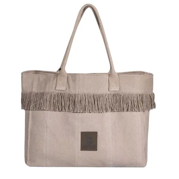 GREENWICH POLO CLUB ΤΣΑΝΤΑ ΘΑΛΑΣΣΗΣ 46X36 ESSENTIAL 4084 TAUPE BEACHWEAR shopinhome