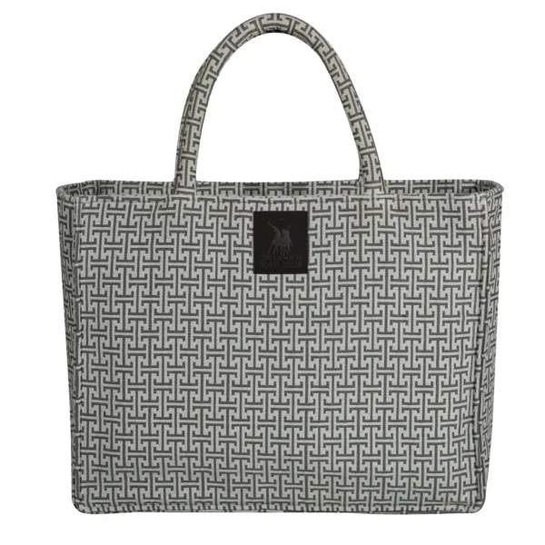 GREENWICH POLO CLUB ΤΣΑΝΤΑ ΘΑΛΑΣΣΗΣ 46X36 ESSENTIAL 4086 GREY BEACHWEAR shopinhome