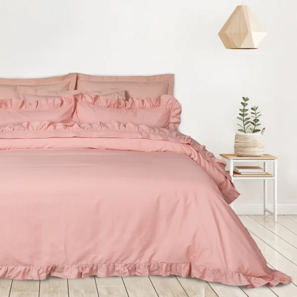 DAS HOME ΣΕΤ ΣΕΝΤΟΝΙΑ ΥΠΕΡΔΙΠΛΑ DAILY 3169 PINK shopinhome shopinhome