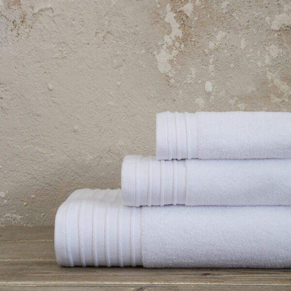 Nima Home Πετσέτα 50×100 Feel Fresh – White Λευκό shopinhome shopinhome