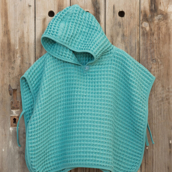 Nima Bebe Πόντσο No 2/4 Spicy – Aqua Τιρκουάζ shopinhome shopinhome